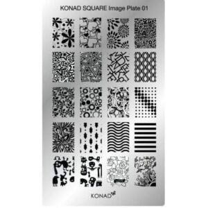 PLACA STAMPING RECTANGULAR C01