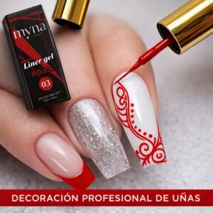 DECORACION ESMALTE PUNTA FINA ROJO