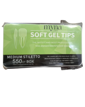 TIPS SOFT GEL MEDIUM STILETTO 550 pcs.