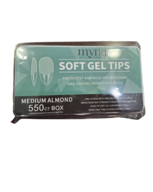 TIPS SOFT GEL MEDIUM ALMOND 550 pcs.