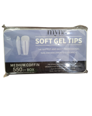 TIPS SOFT GEL MEDIUM COFFIN 550 pcs.