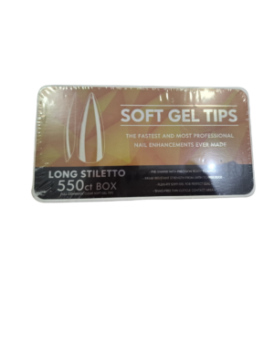 TIPS SOFT GEL LONG STILETTO 550 pcs.