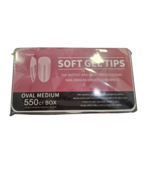TIPS SOFT GEL OVAL MEDIUM 550 pcs.