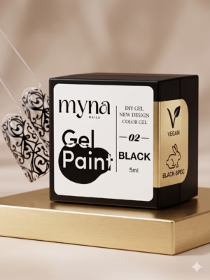 GEL PAINT NEGRO 02 5 grs.